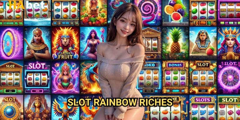 Slot Rainbow Riches Thabet: Khám Phá Kho Báu Với Leprechaun May Mắn